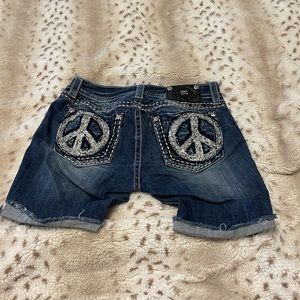 GUC Miss Me Size 28 Cut Off shorts